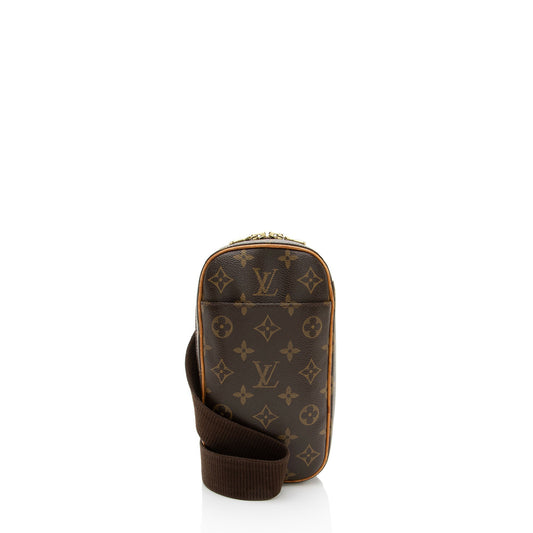 Louis Vuitton Vintage Monogram Canvas Pochette Gange Sling Bag