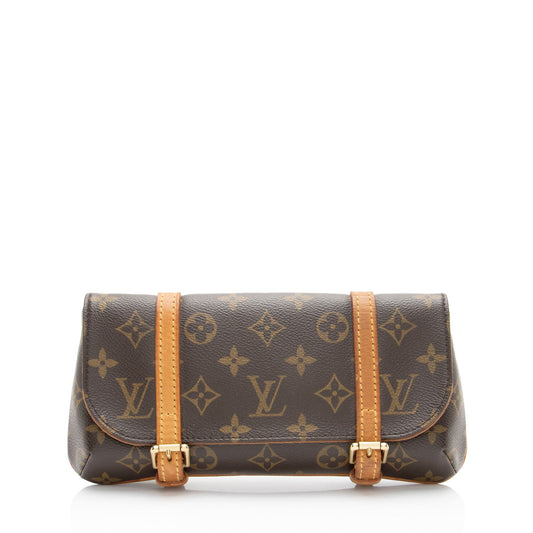 Louis Vuitton Vintage Monogram Canvas Pochette Marelle Clutch