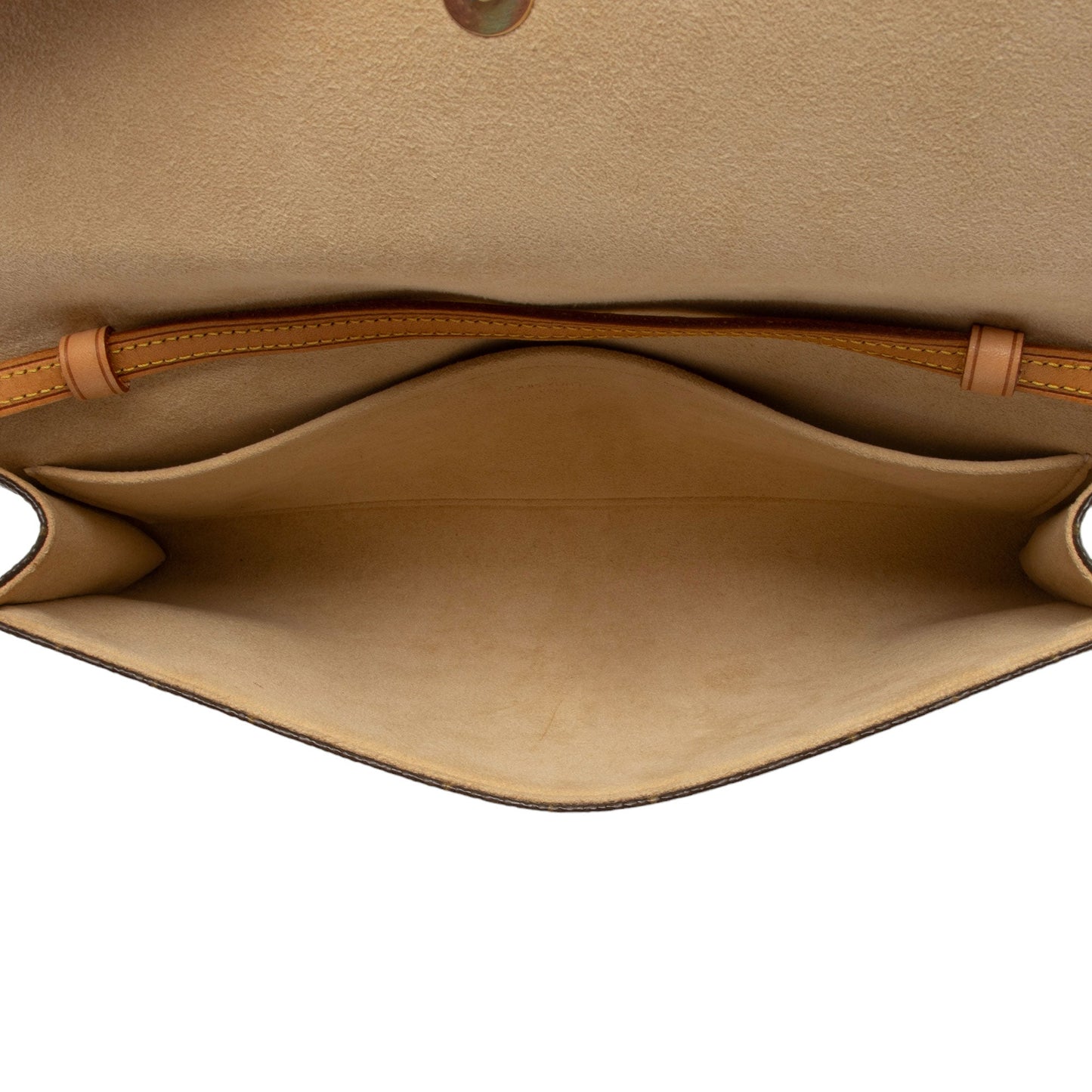 Louis Vuitton Vintage Monogram Canvas Pochette Twin GM Shoulder Bag (SHF-uihtFd)