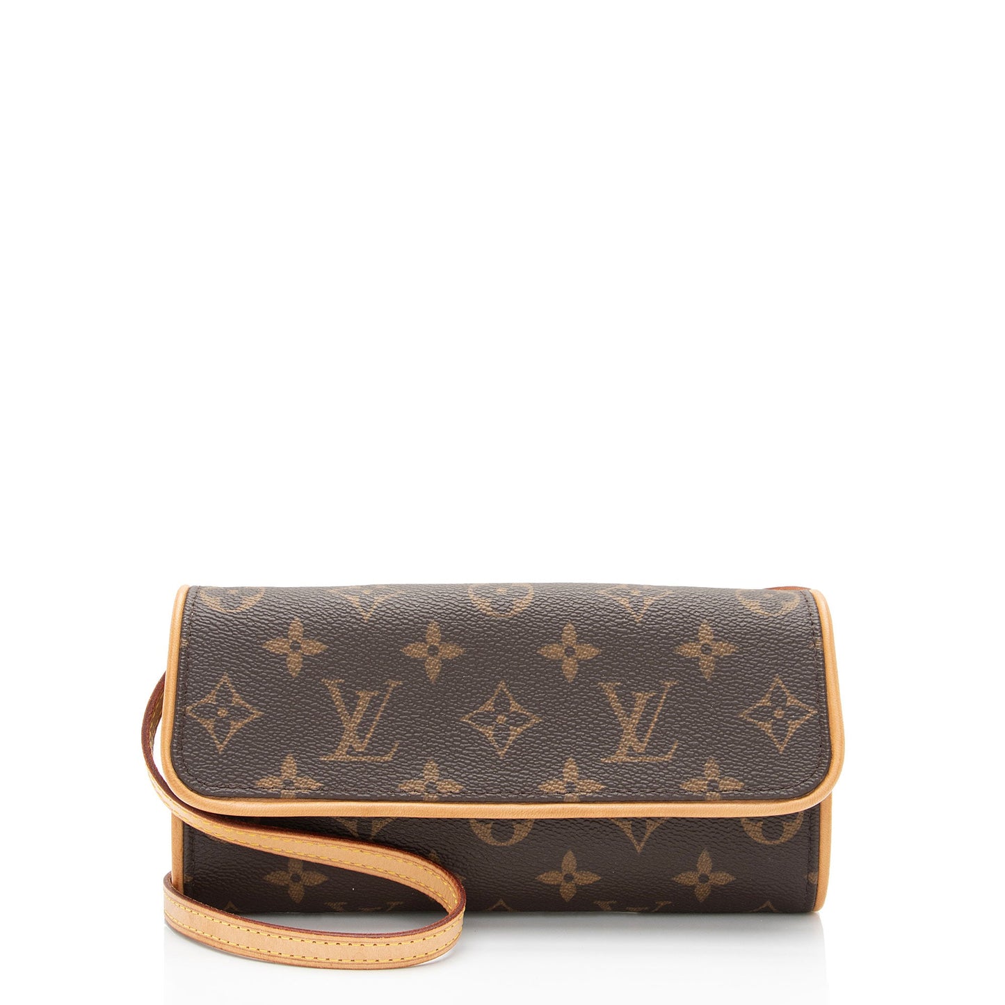 Louis Vuitton Vintage Monogram Canvas Pochette Twin PM Shoulder Bag (SHF-jZxfJj)