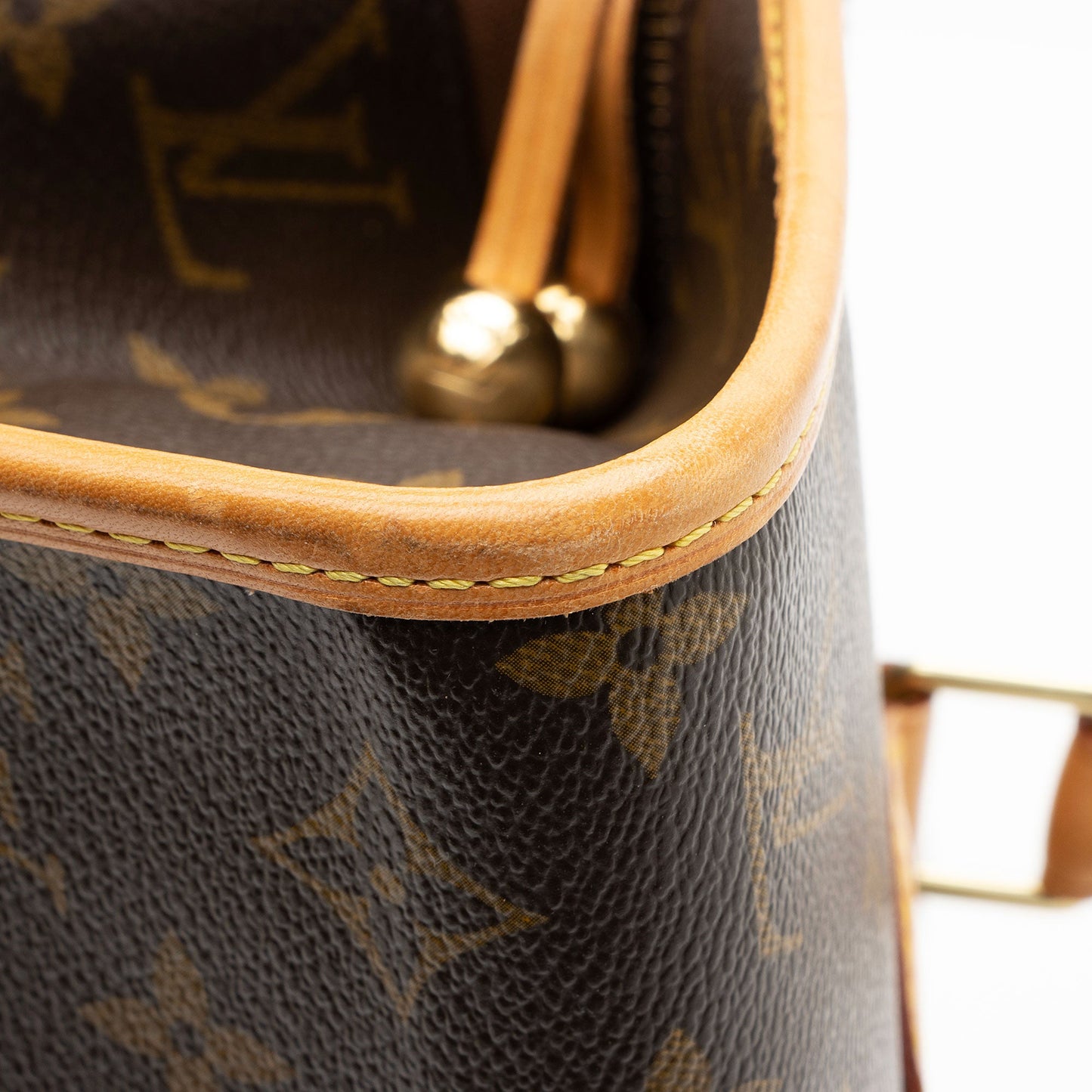 Louis Vuitton Vintage Monogram Canvas Popincourt Satchel