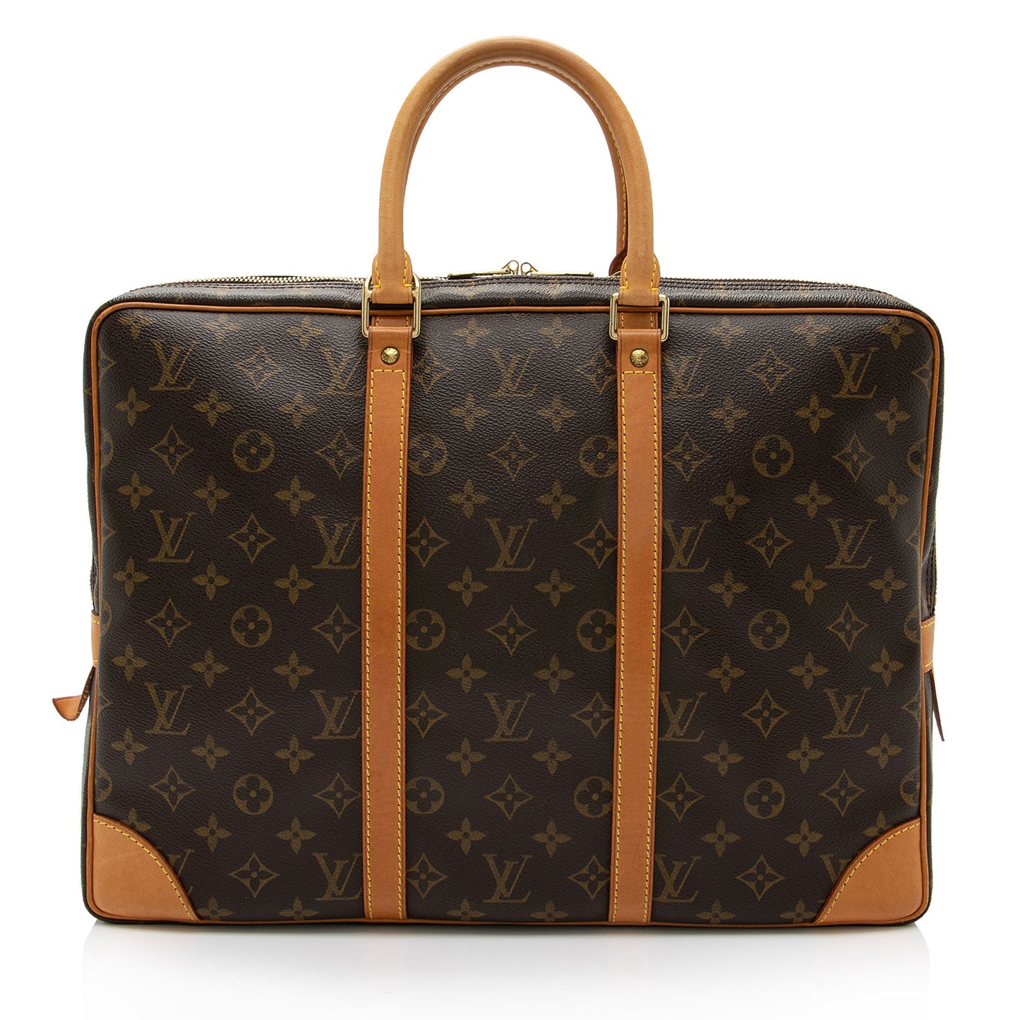Louis Vuitton Vintage Monogram Canvas Porte Documents Voyage Bag (SHF-ly8Fg2)