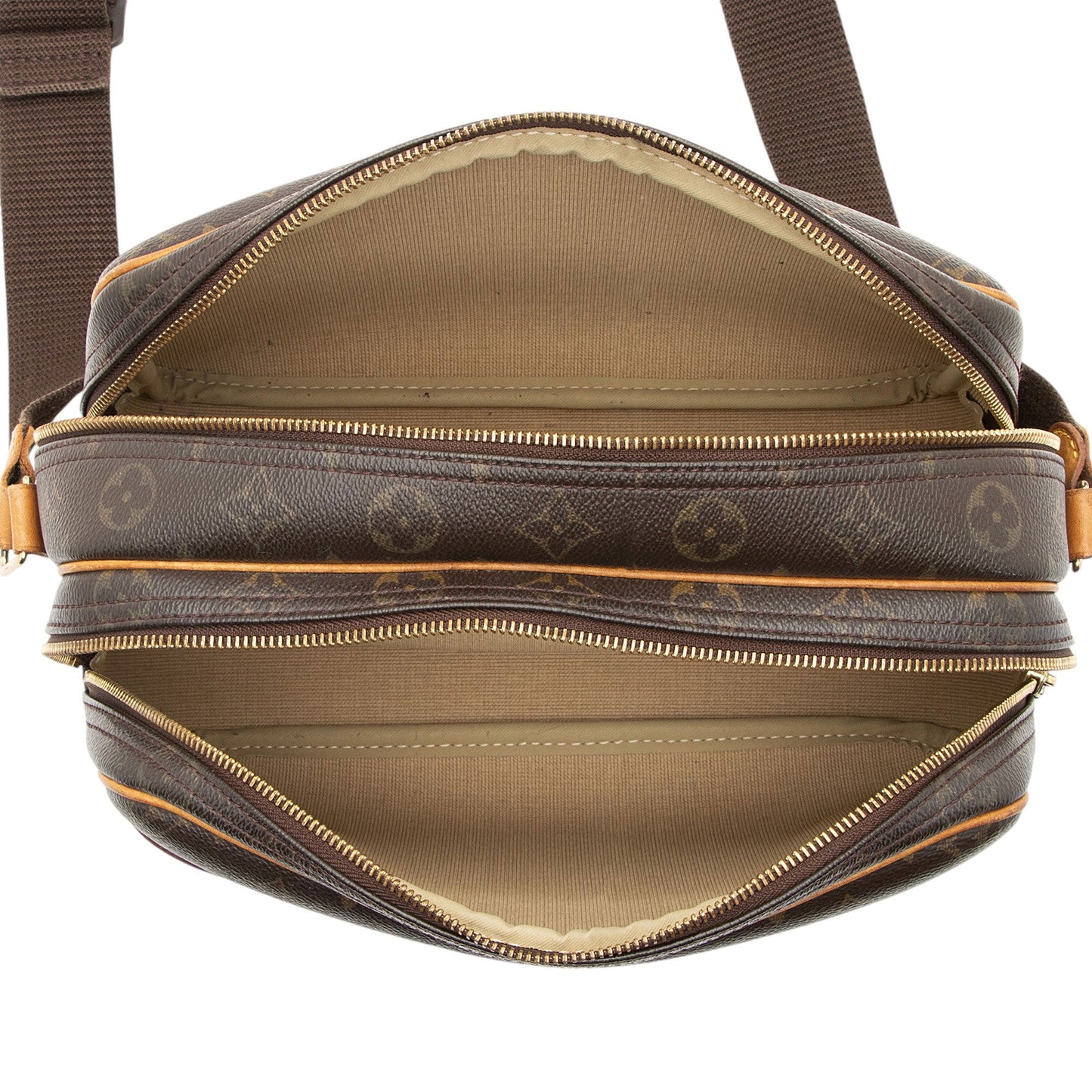 Louis Vuitton Vintage Monogram Canvas Reporter PM Messenger (SHF-Oa30do)