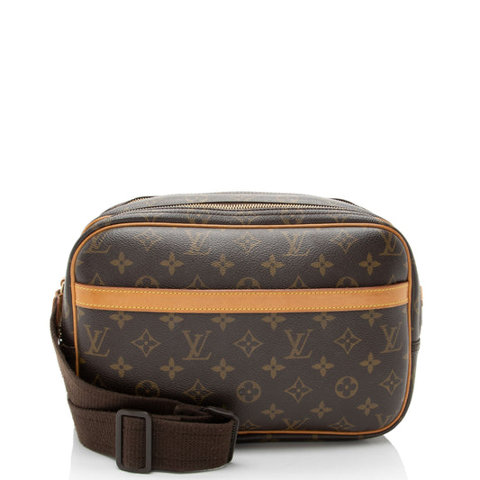Louis Vuitton Vintage Monogram Canvas Reporter PM Messenger