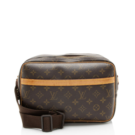 Louis Vuitton Vintage Monogram Canvas Reporter PM Messenger