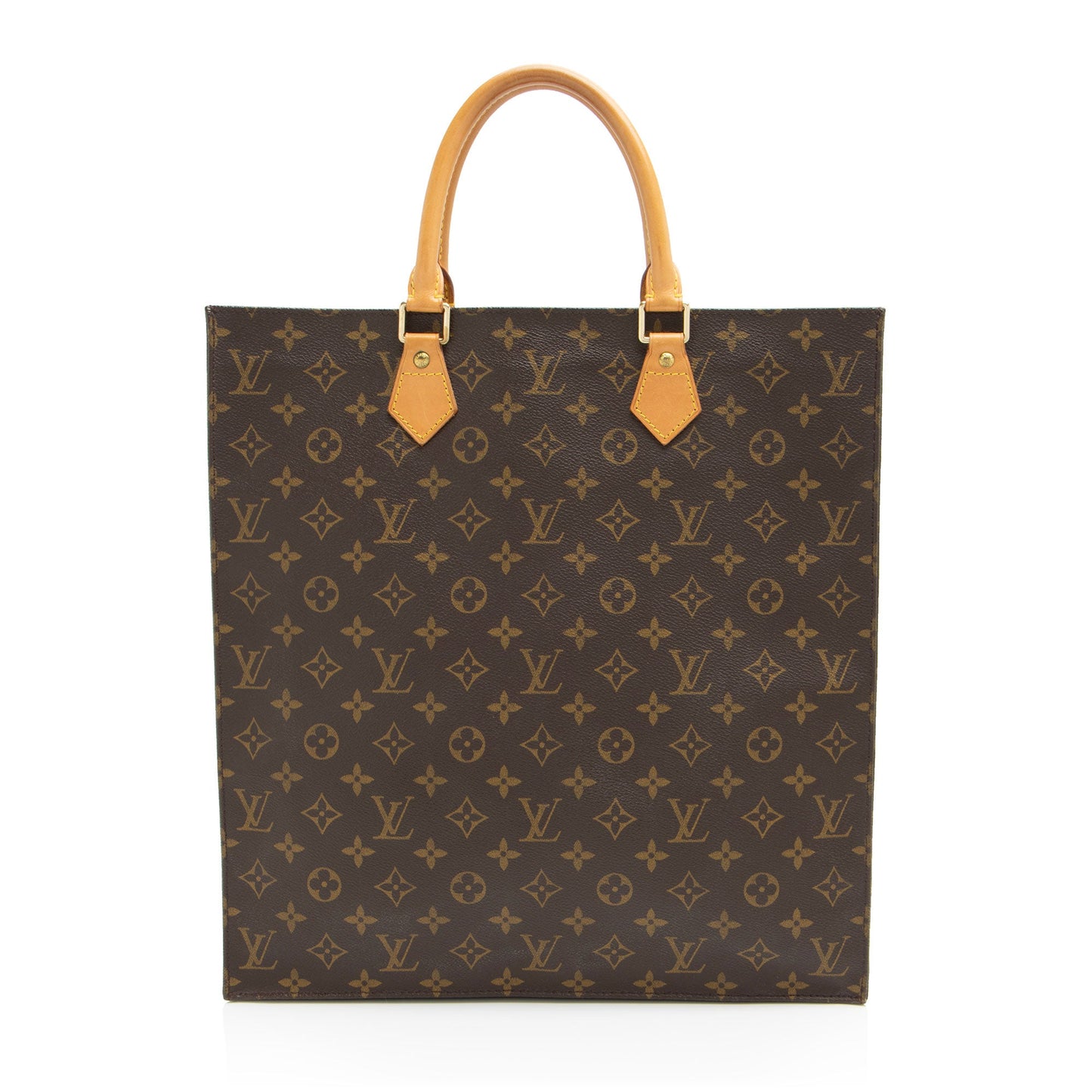 Louis Vuitton Vintage Monogram Canvas Sac Plat Tote (SHF-mbbbzu)