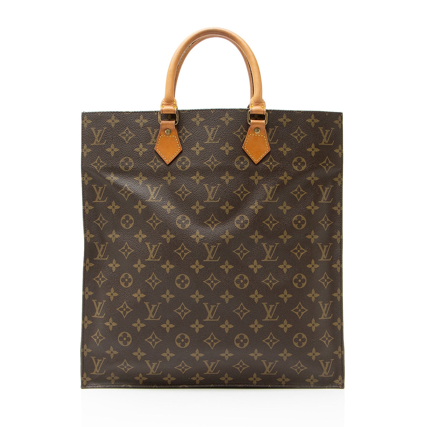 Louis Vuitton Vintage Monogram Canvas Sac Plat Tote