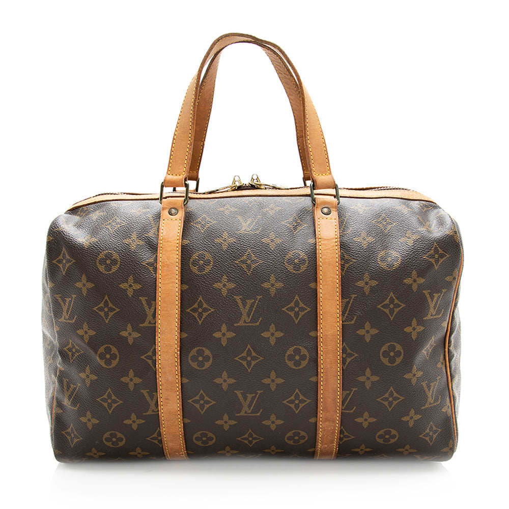 Louis Vuitton Vintage Monogram Canvas Sac Souple 35 Duffle Bag -  (SHF-19524)