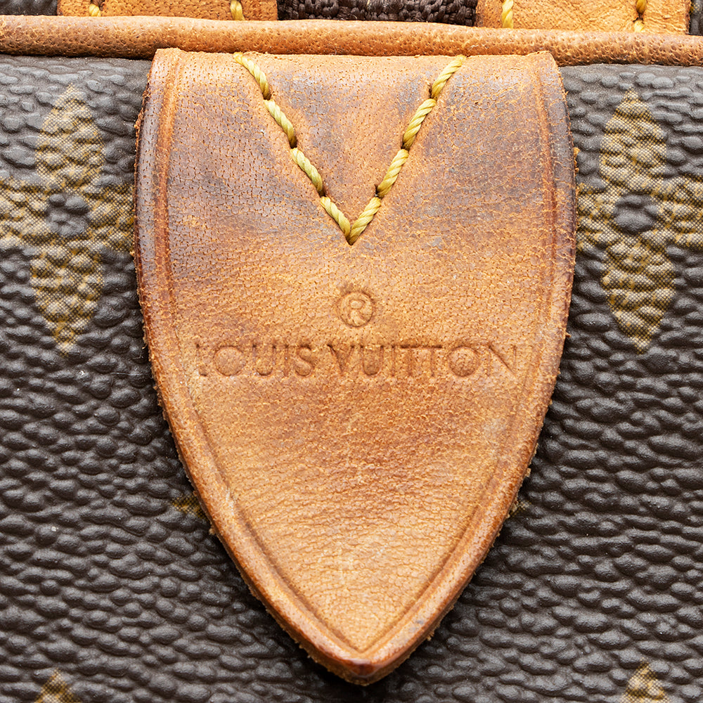 Louis Vuitton Vintage Monogram Canvas Sac Souple 35 Duffle Bag -  (SHF-19524)