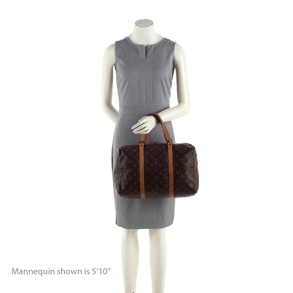 Louis Vuitton Vintage Monogram Canvas Sac Souple 35 Duffle Bag -  (SHF-19524)