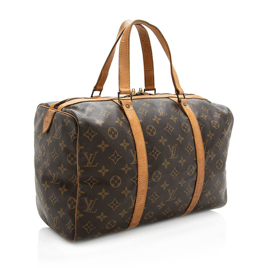Louis Vuitton Vintage Monogram Canvas Sac Souple 35 Duffle Bag -  (SHF-19524)