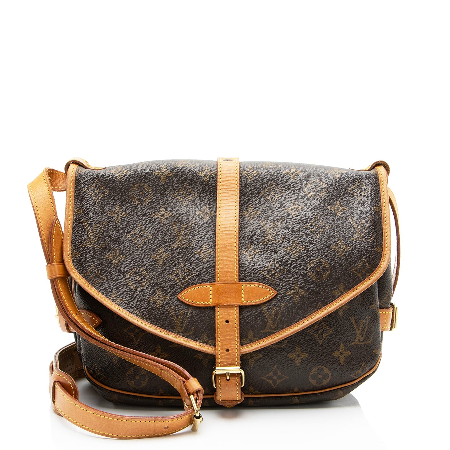 Louis Vuitton Vintage Monogram Canvas Saumur 30 Messenger