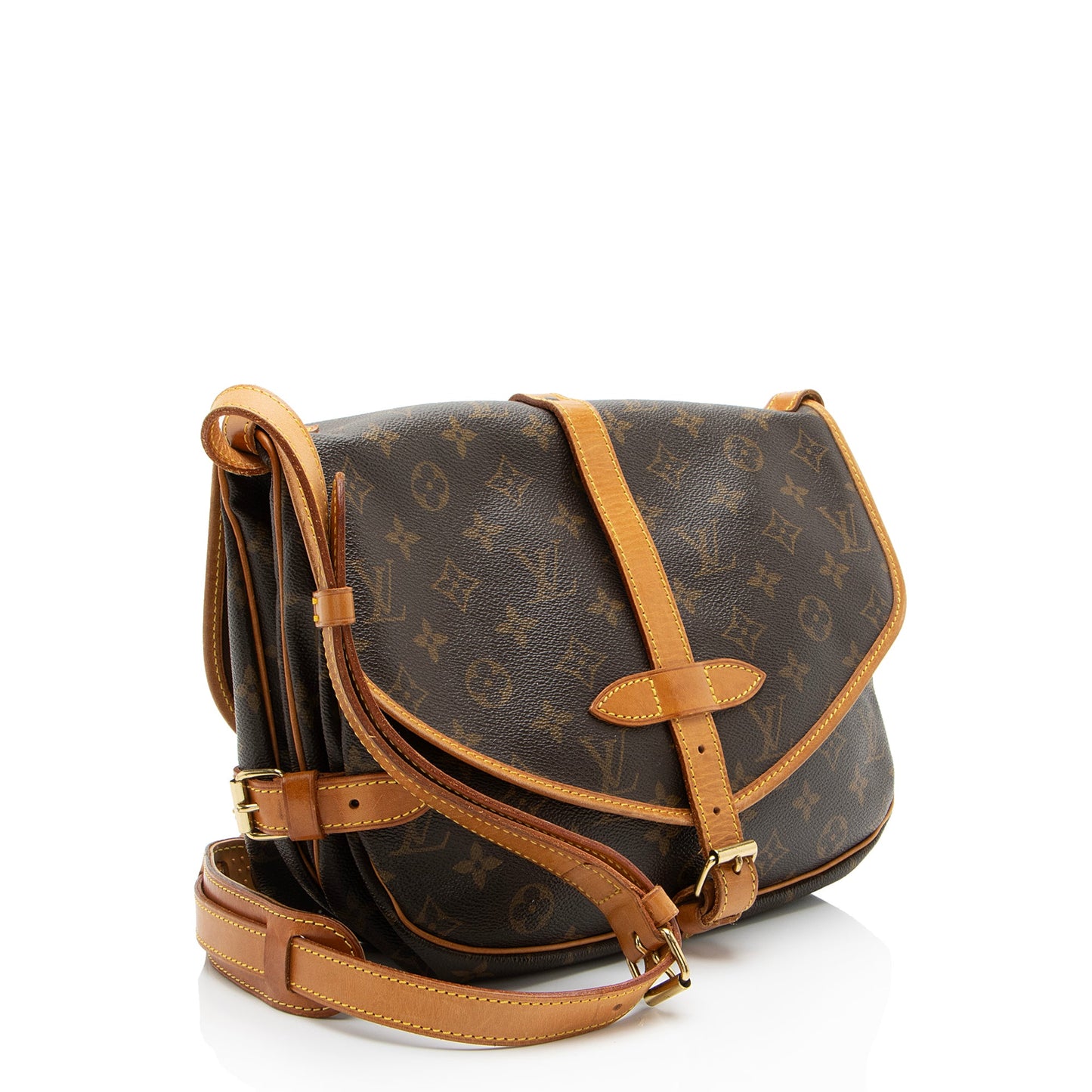 Louis Vuitton Vintage Monogram Canvas Saumur 30 Messenger