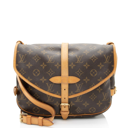 Louis Vuitton Vintage Monogram Canvas Saumur 30 Messenger
