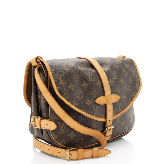 Louis Vuitton Vintage Monogram Canvas Saumur 30 Messenger