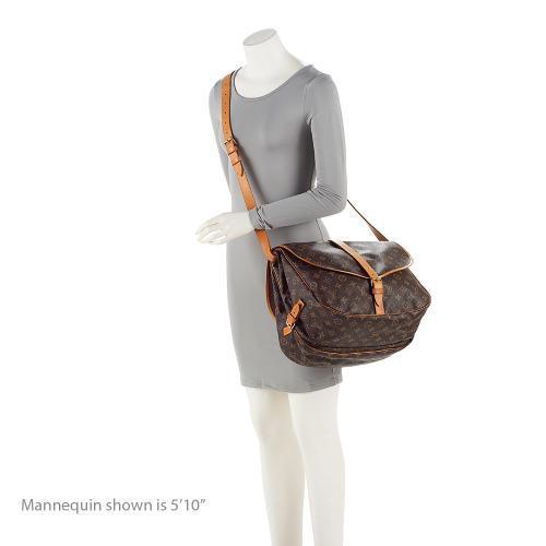 Louis Vuitton Vintage Monogram Canvas Saumur 35 Messenger Bag (SHF-Zvqdiw)