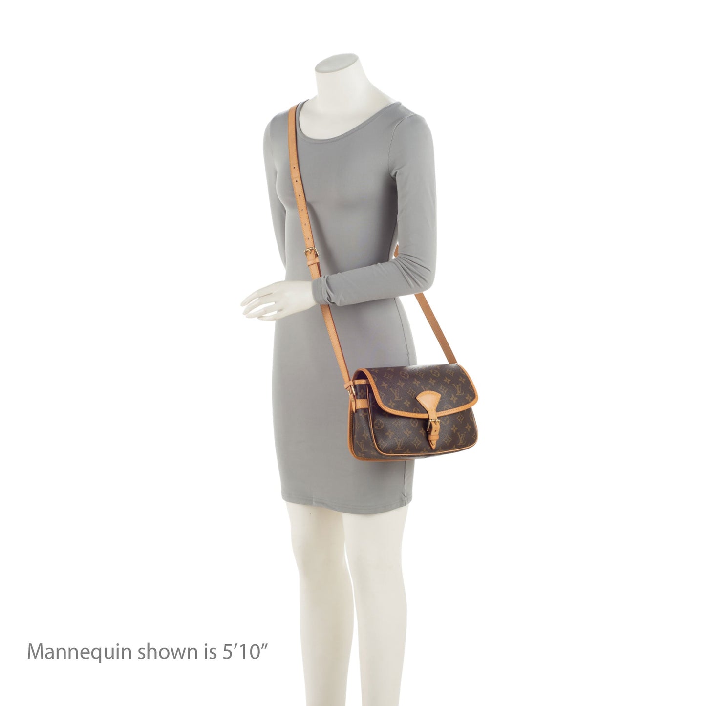 Louis Vuitton Vintage Monogram Canvas Sologne Shoulder Bag (SHF-LA2I2e)