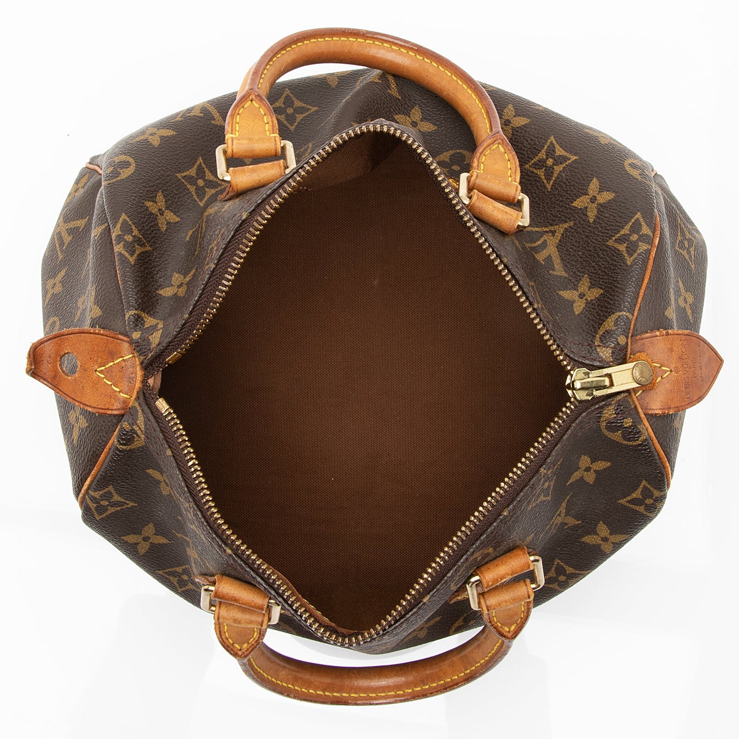 Louis Vuitton Vintage Monogram Canvas Speedy 25 Satchel -  (SHF-20148)