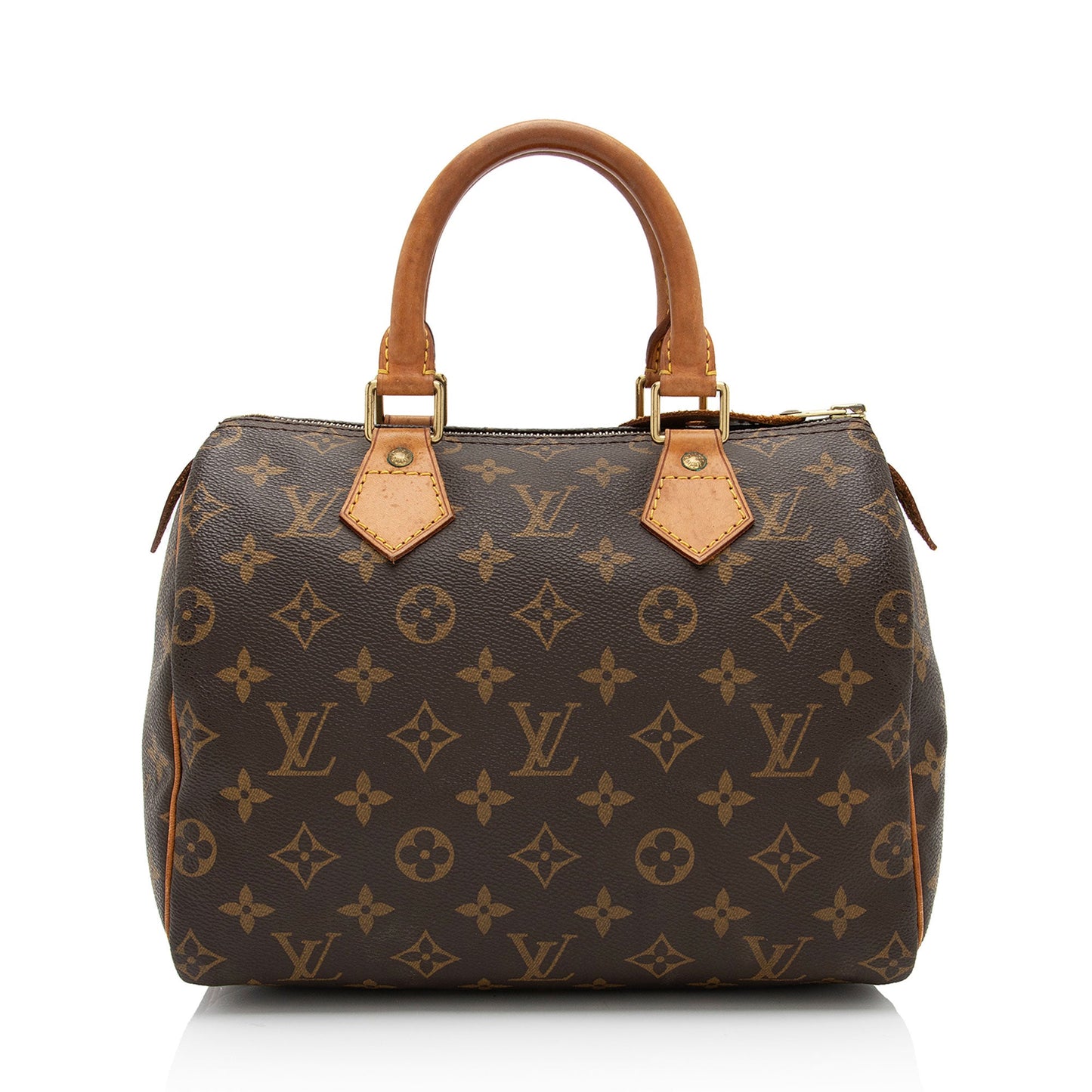 Louis Vuitton Vintage Monogram Canvas Speedy 25 Satchel (SHF-kLTROE)