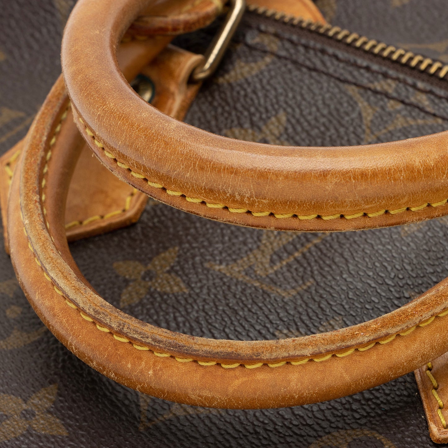 Louis Vuitton Vintage Monogram Canvas Speedy 25 Satchel (SHF-akvPc8)