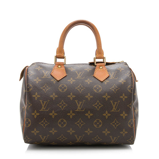 Louis Vuitton Vintage Monogram Canvas Speedy 25 Satchel (SHF-BMdwOf)