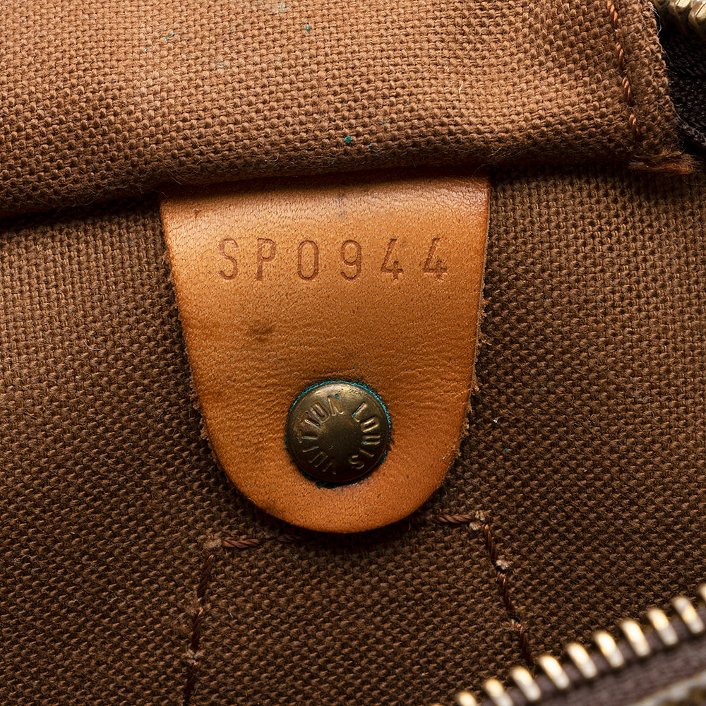 Louis Vuitton Vintage Monogram Canvas Speedy 30 Satchel -  (SHF-17455)