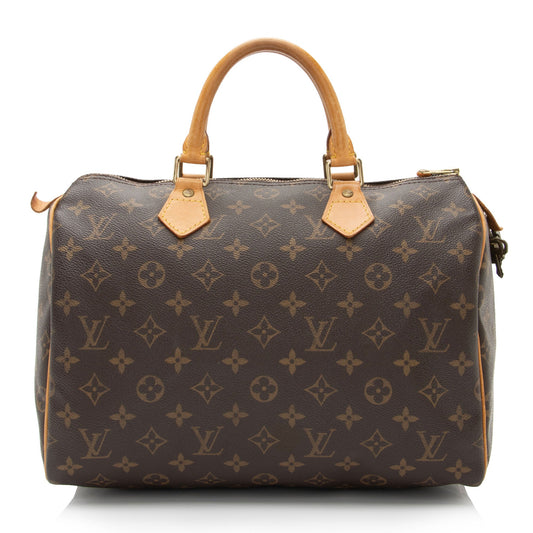 Louis Vuitton Vintage Monogram Canvas Speedy 30 Satchel -  (SHF-i487yQ)