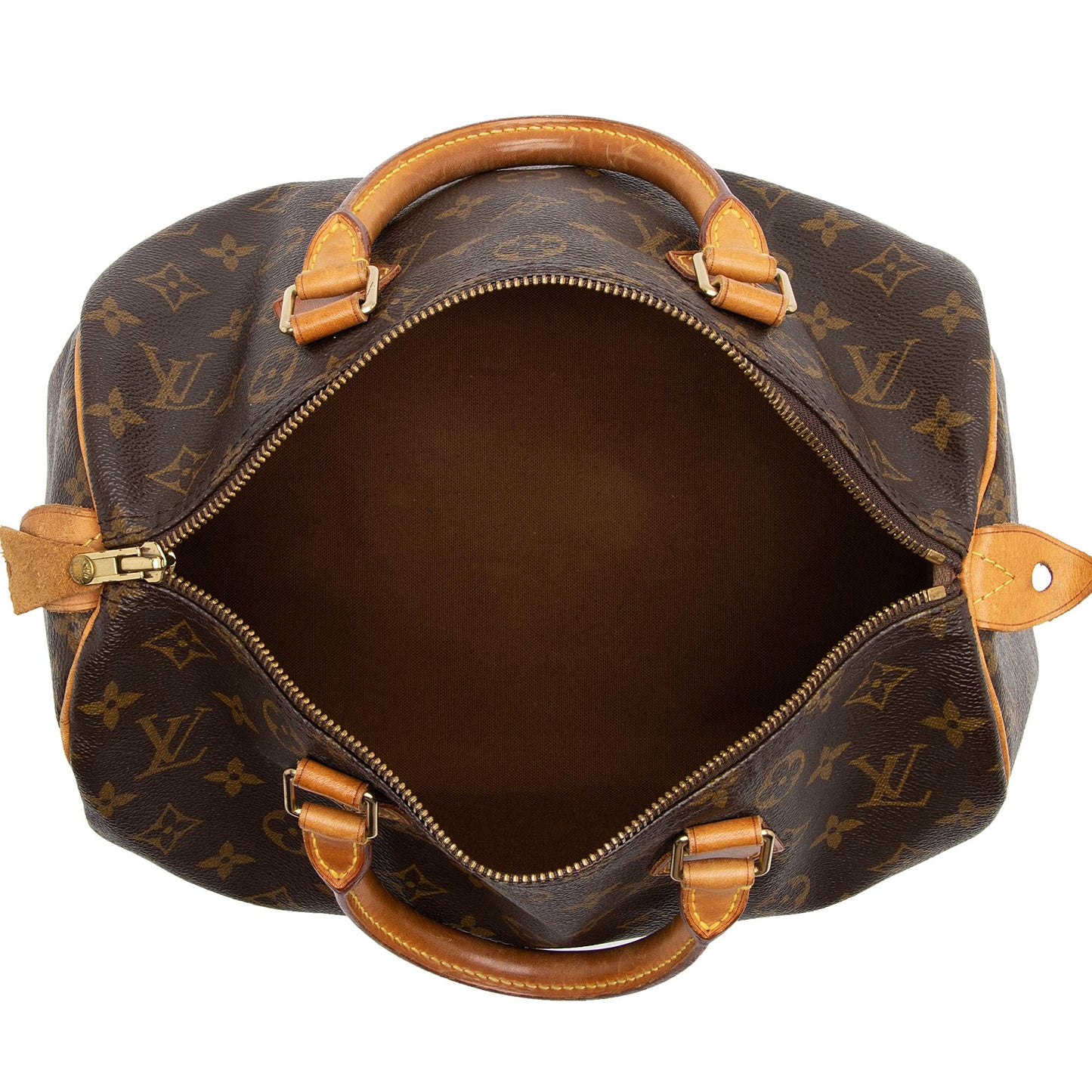 Louis Vuitton Vintage Monogram Canvas Speedy 30 Satchel (SHF-XzGN1T)