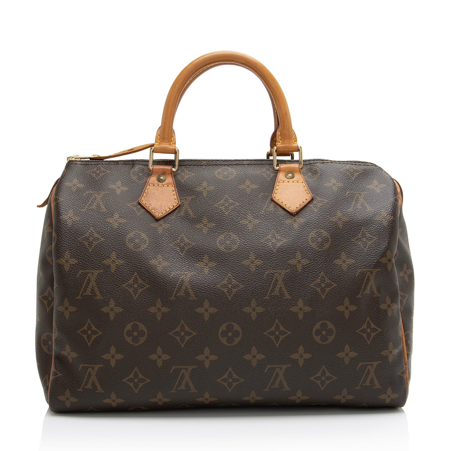 Louis Vuitton Vintage Monogram Canvas Speedy 30 Satchel (SHF-JYOyfJ)