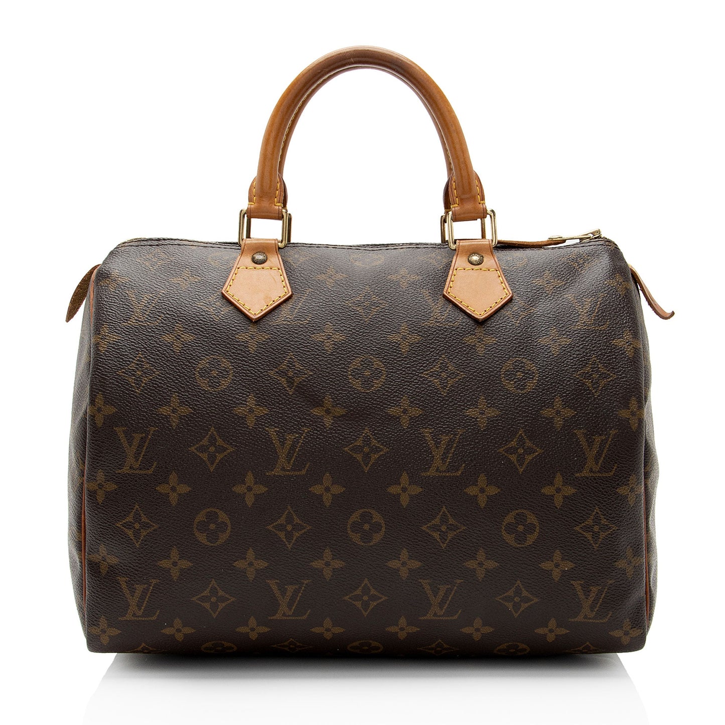 Louis Vuitton Vintage Monogram Canvas Speedy 30 Satchel (SHF-KJo9AE)