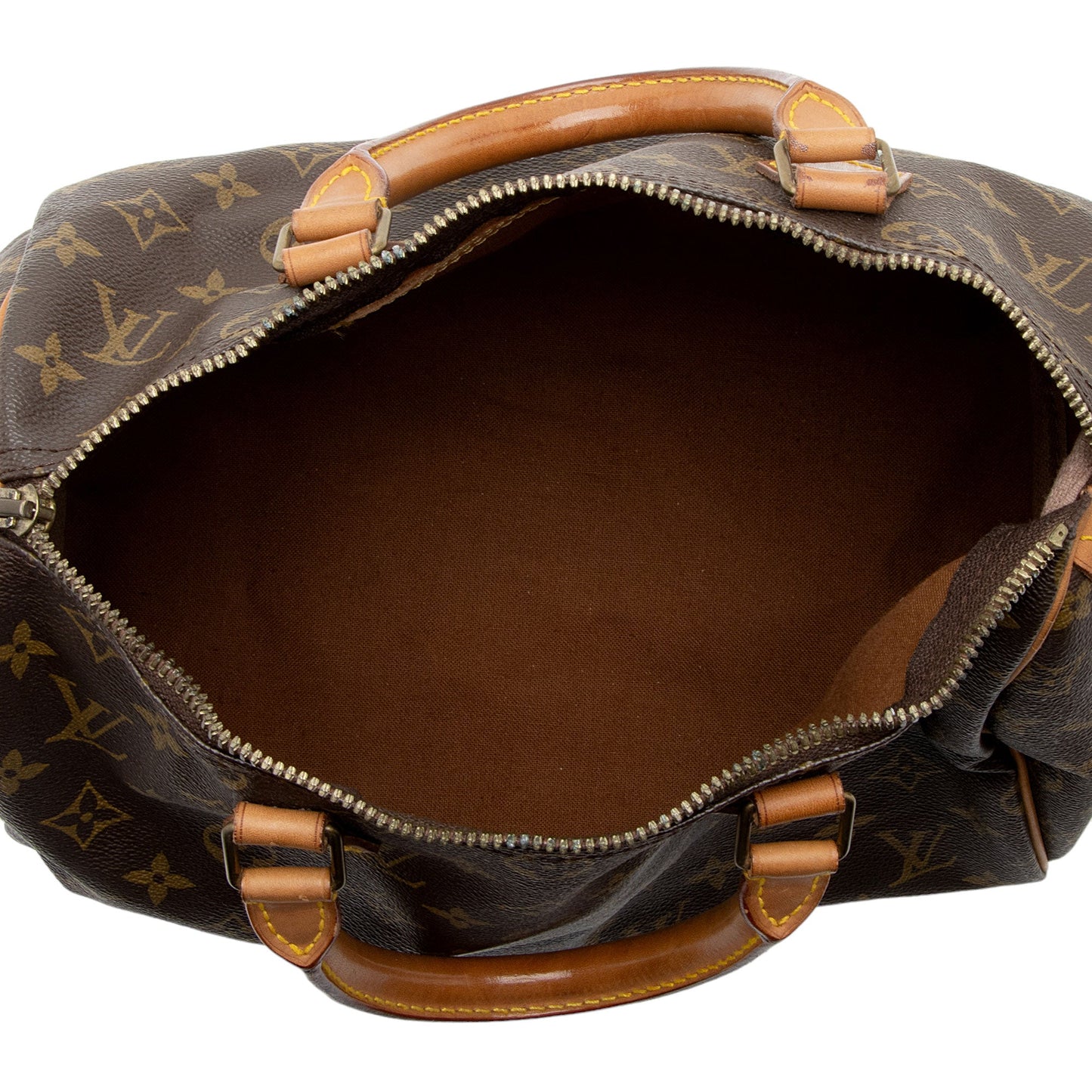 Louis Vuitton Vintage Monogram Canvas Speedy 30 Satchel (SHF-qPZpG7)