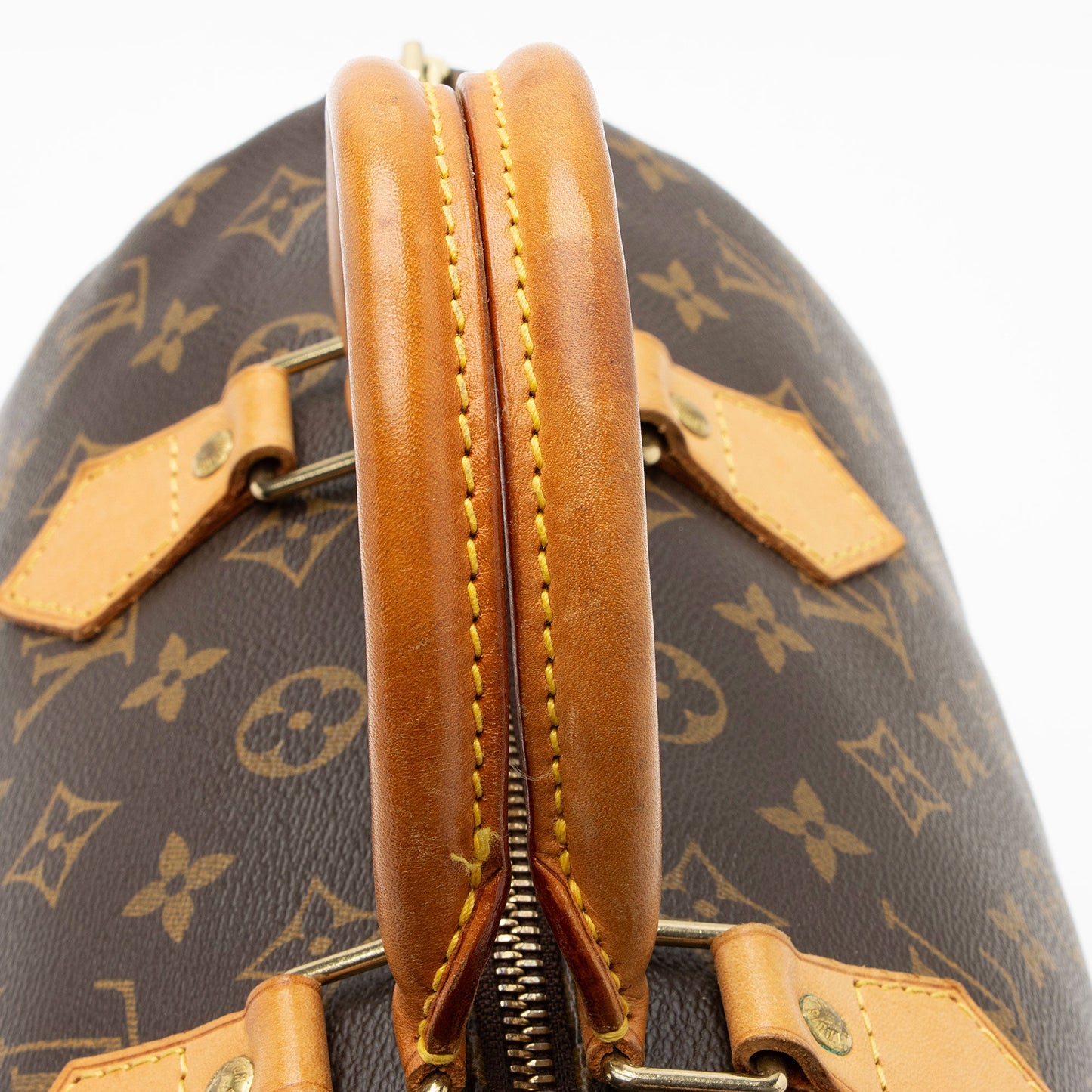 Louis Vuitton Vintage Monogram Canvas Speedy 30 Satchel (SHF-q1arz5)