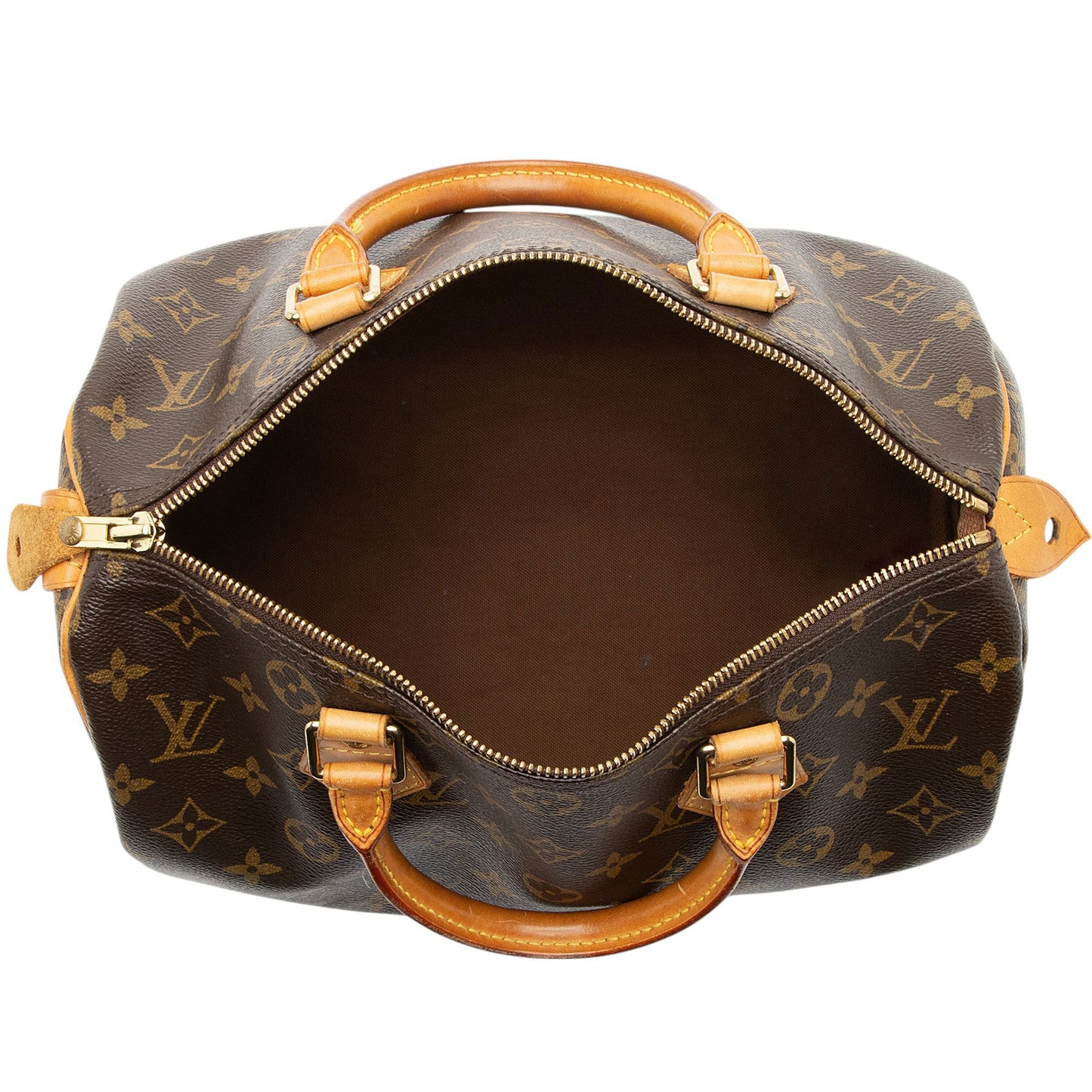 Louis Vuitton Vintage Monogram Canvas Speedy 30 Satchel (SHF-q1arz5)