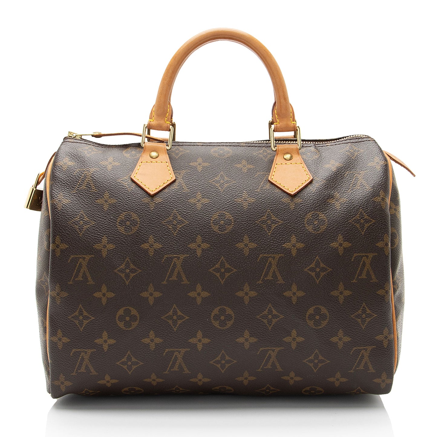 Louis Vuitton Vintage Monogram Canvas Speedy 30 Satchel (SHF-0q7uAJ)