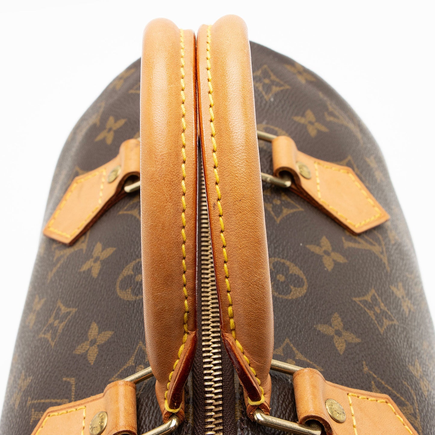 Louis Vuitton Vintage Monogram Canvas Speedy 30 Satchel (SHF-0q7uAJ)