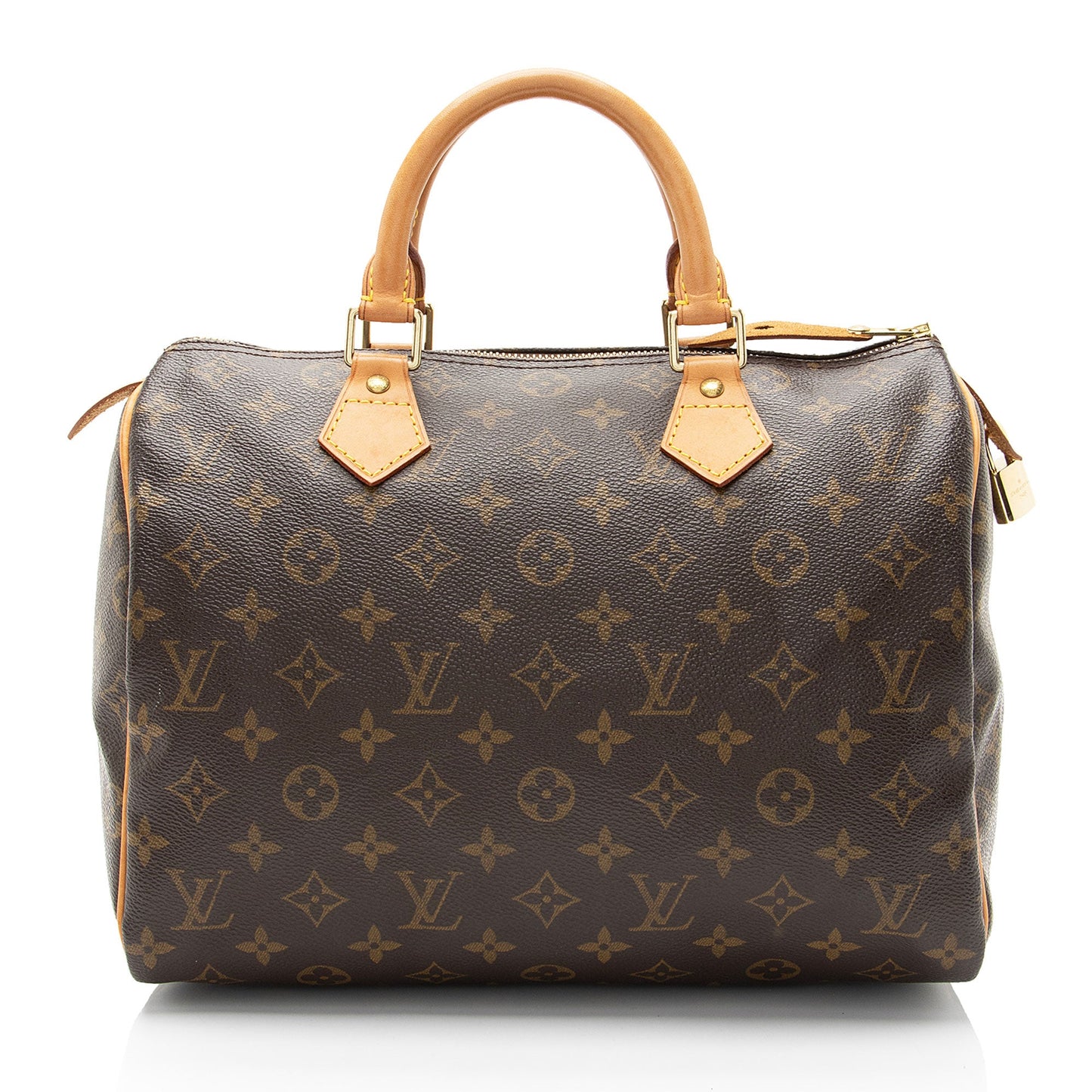 Louis Vuitton Vintage Monogram Canvas Speedy 30 Satchel (SHF-0q7uAJ)