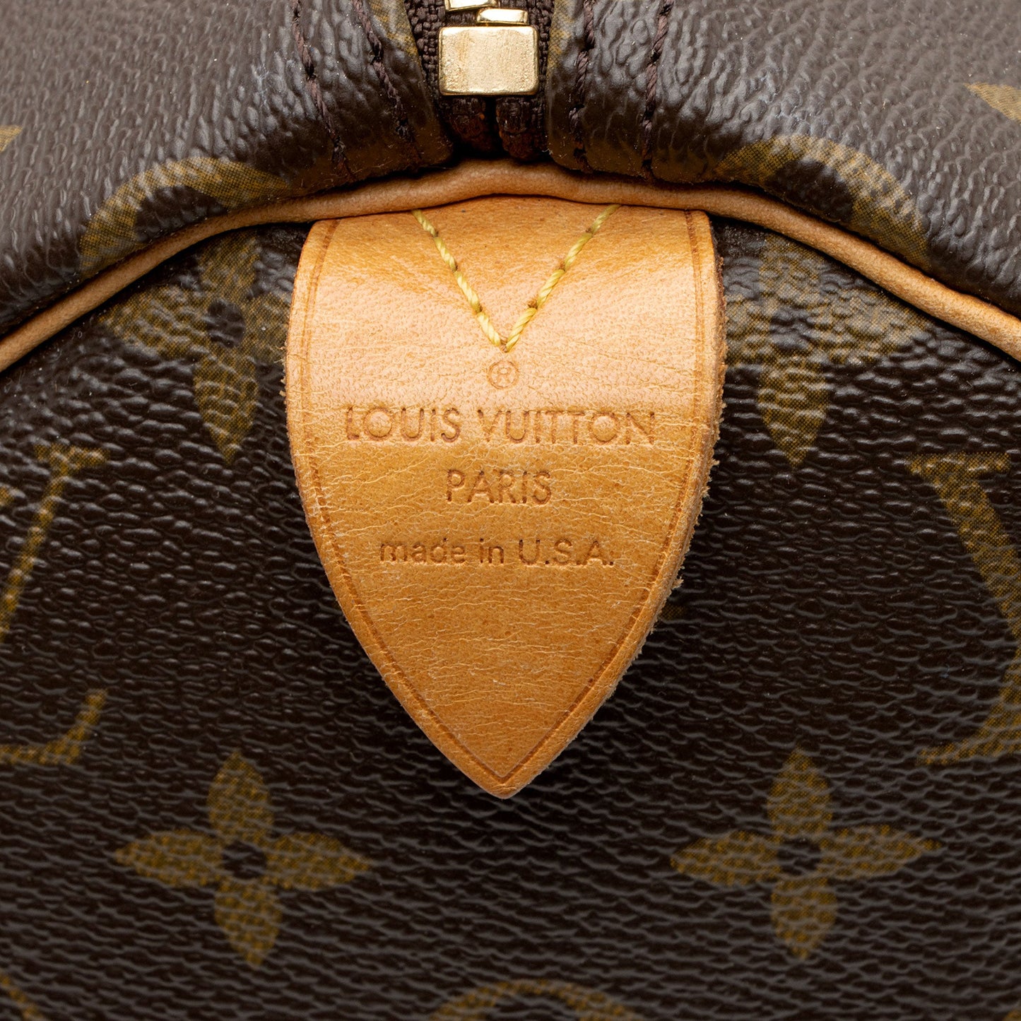 Louis Vuitton Vintage Monogram Canvas Speedy 30 Satchel