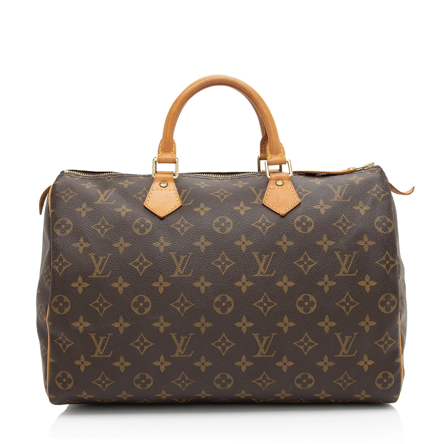 Louis Vuitton Vintage Monogram Canvas Speedy 35 Satchel (SHF-H4SBBN)