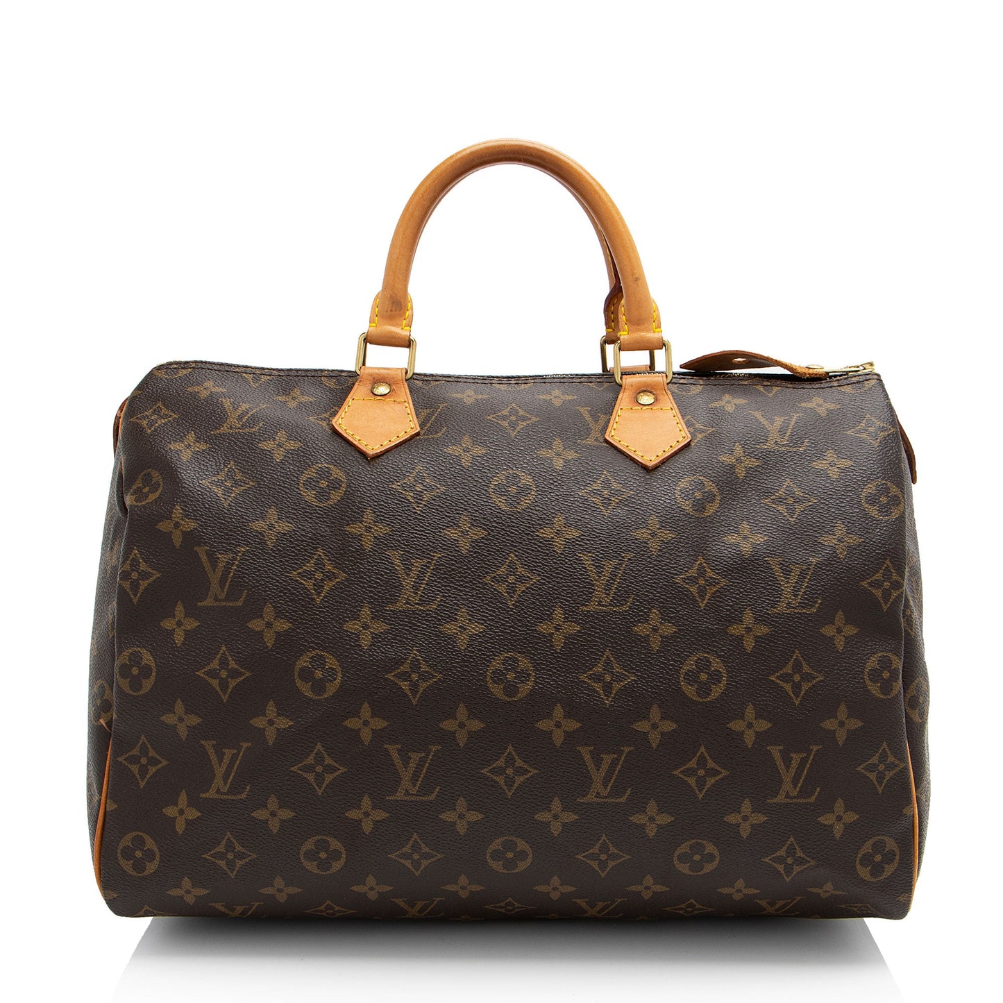 Louis Vuitton Vintage Monogram Canvas Speedy 35 Satchel