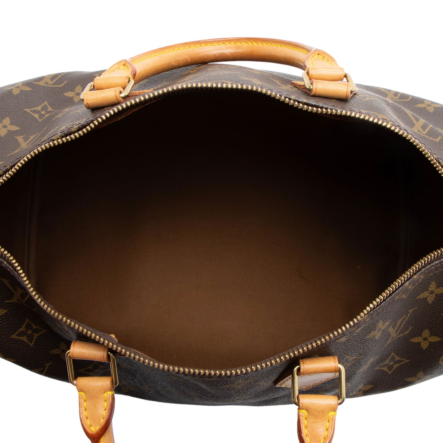 Louis Vuitton Vintage Monogram Canvas Speedy 35 Satchel