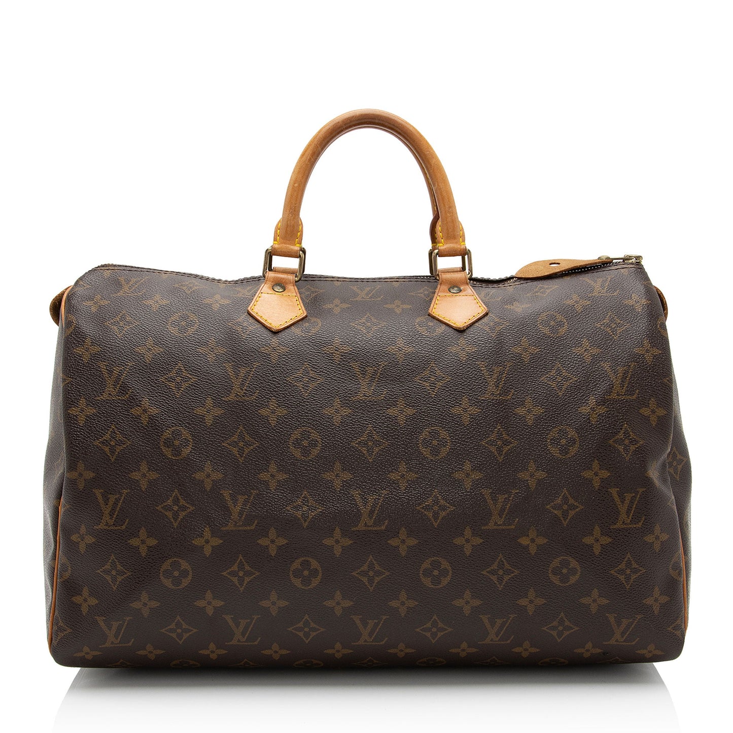 Louis Vuitton Vintage Monogram Canvas Speedy 40 Satchel (SHF-ztojms)