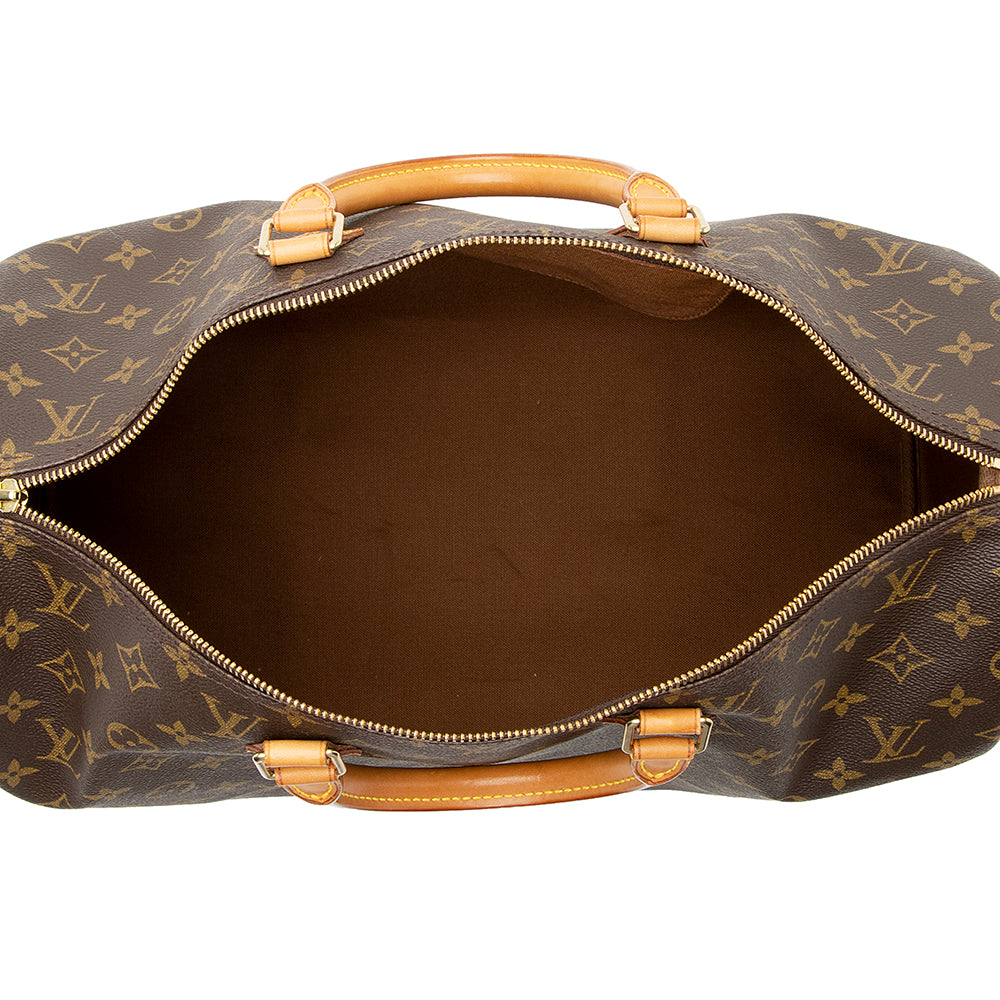 Louis Vuitton Vintage Monogram Canvas Speedy 40 Satchel (SHF-21968)