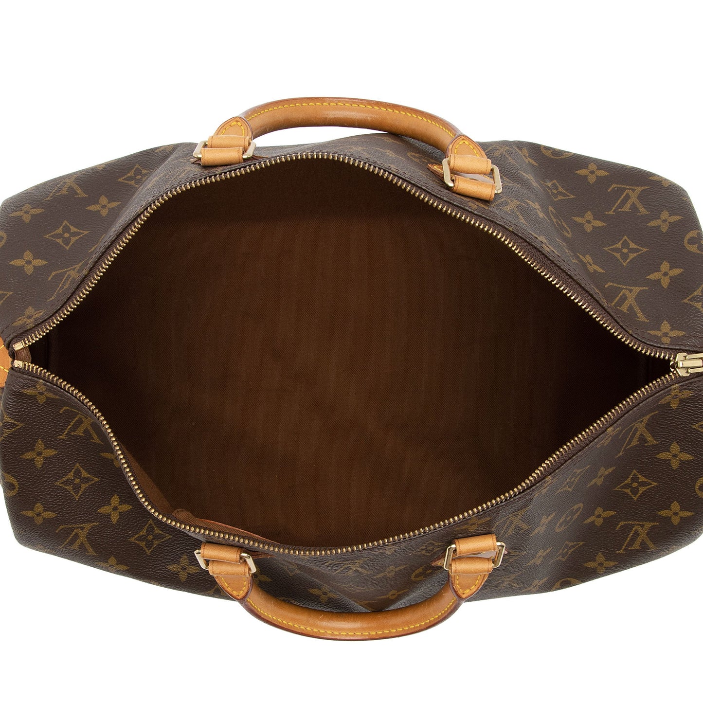Louis Vuitton Vintage Monogram Canvas Speedy 40 Satchel (SHF-uE7Gjr)