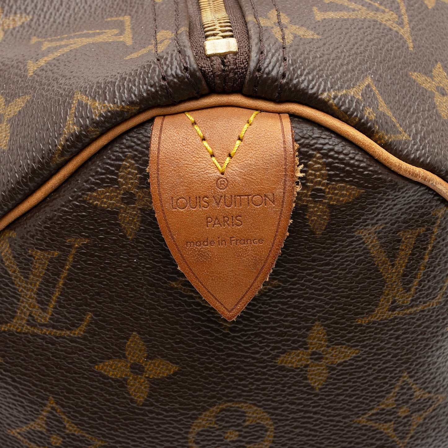Louis Vuitton Vintage Monogram Canvas Speedy 40 Satchel (SHF-9L1Ijf)