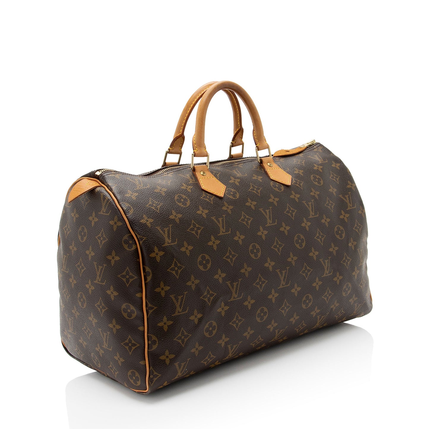 Louis Vuitton Vintage Monogram Canvas Speedy 40 Satchel (SHF-tz2MsO)