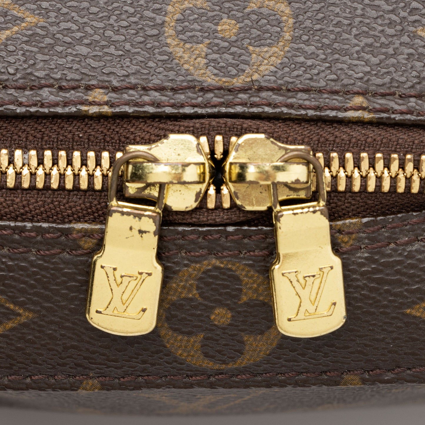 Louis Vuitton Vintage Monogram Canvas Spontini Satchel (SHF-SpXgQO)
