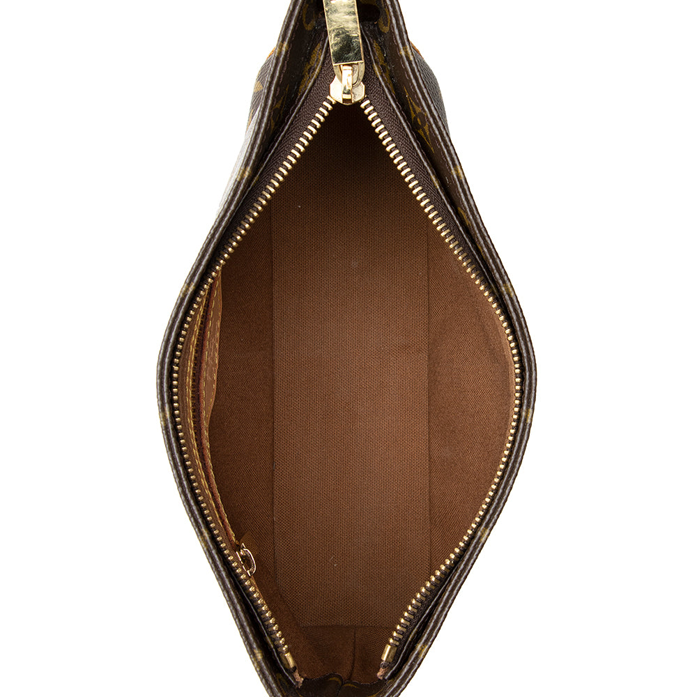 Louis Vuitton Vintage Monogram Canvas Trotteur Shoulder Bag (SHF-19383)