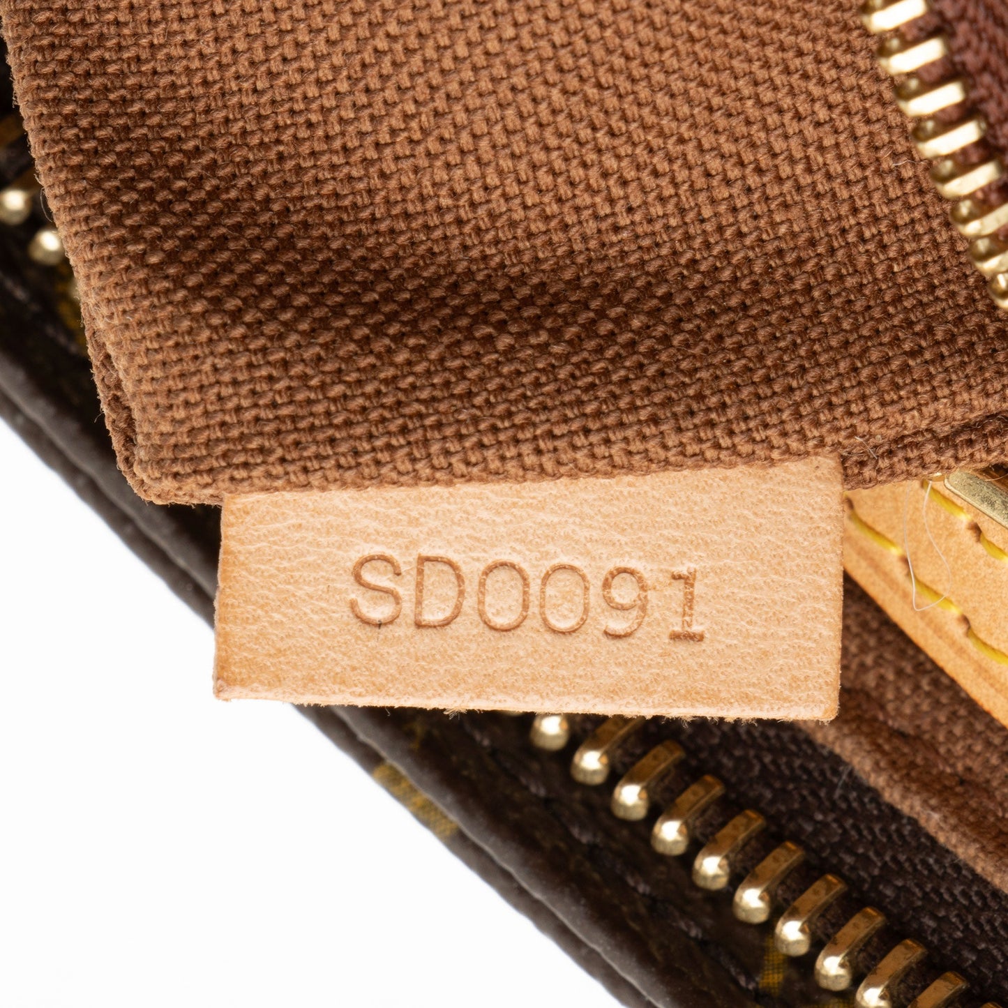 Louis Vuitton Vintage Monogram Canvas Trotteur Shoulder Bag