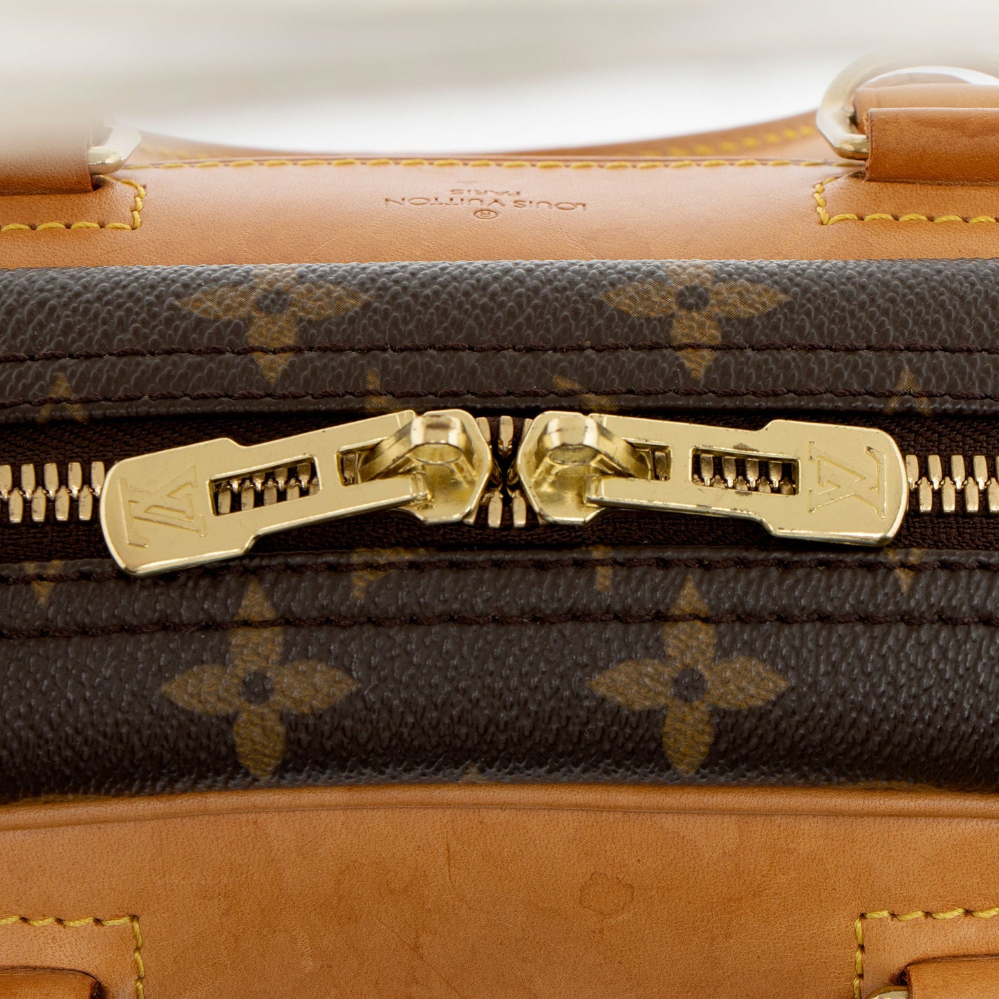 Louis Vuitton Vintage Monogram Canvas Trouville Satchel (SHF-ktyfgJ)