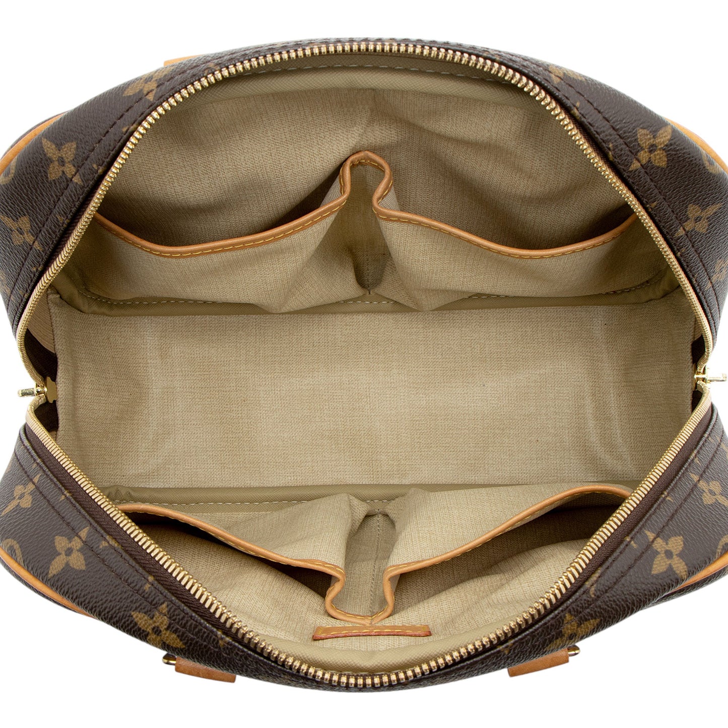 Louis Vuitton Vintage Monogram Canvas Trouville Satchel (SHF-ktyfgJ)